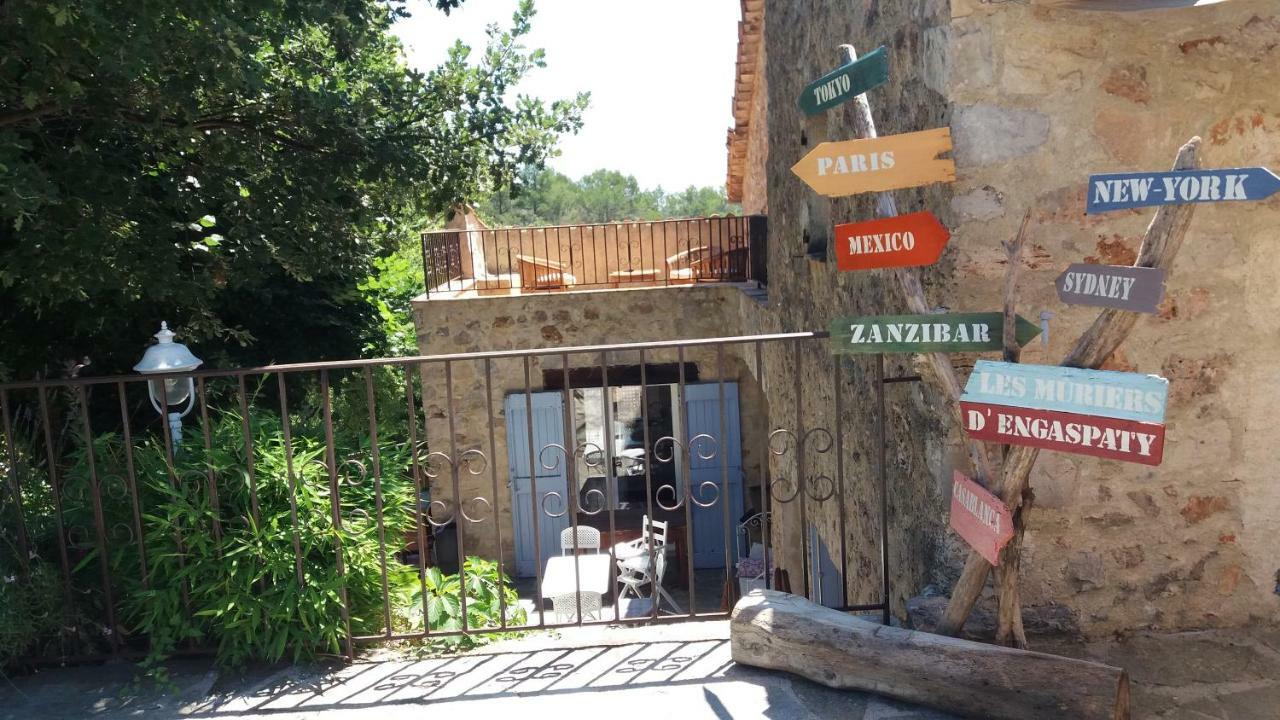 Bastide Provencale Les Muriers D'Engaspaty Seillans Exterior photo